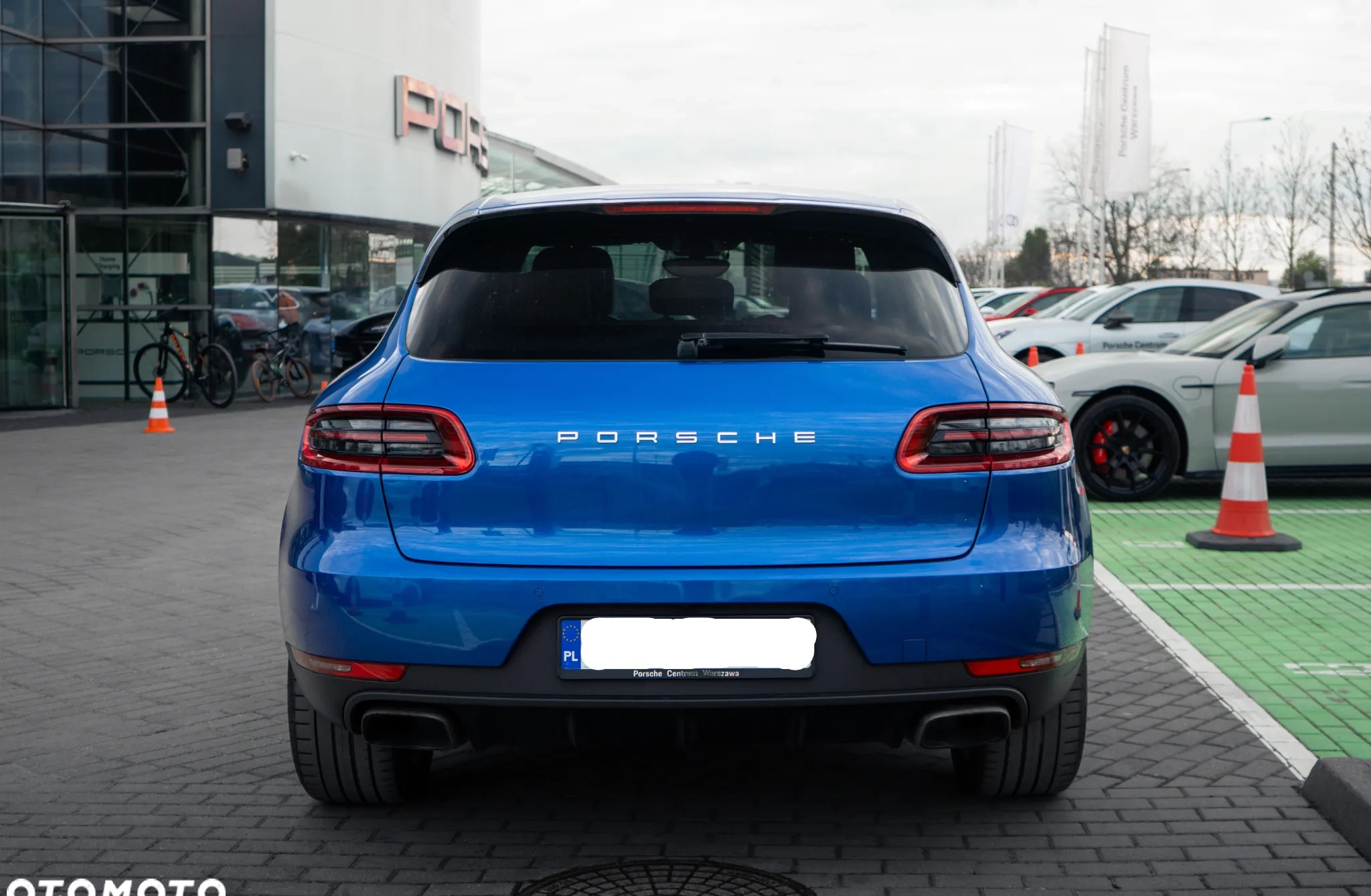 Porsche Macan cena 159500 przebieg: 180100, rok produkcji 2017 z Warszawa małe 254